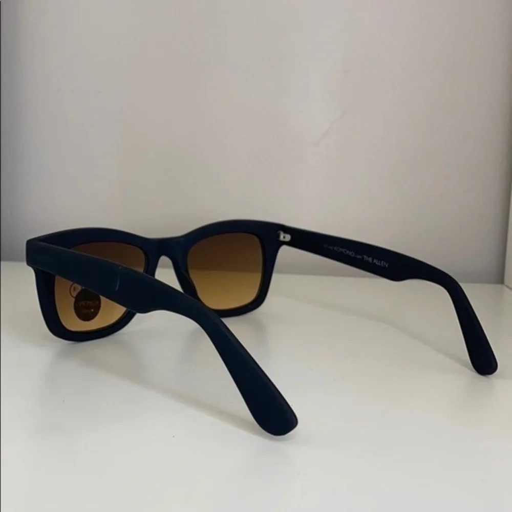 Komono New Allen Black Rubber Sunglasses